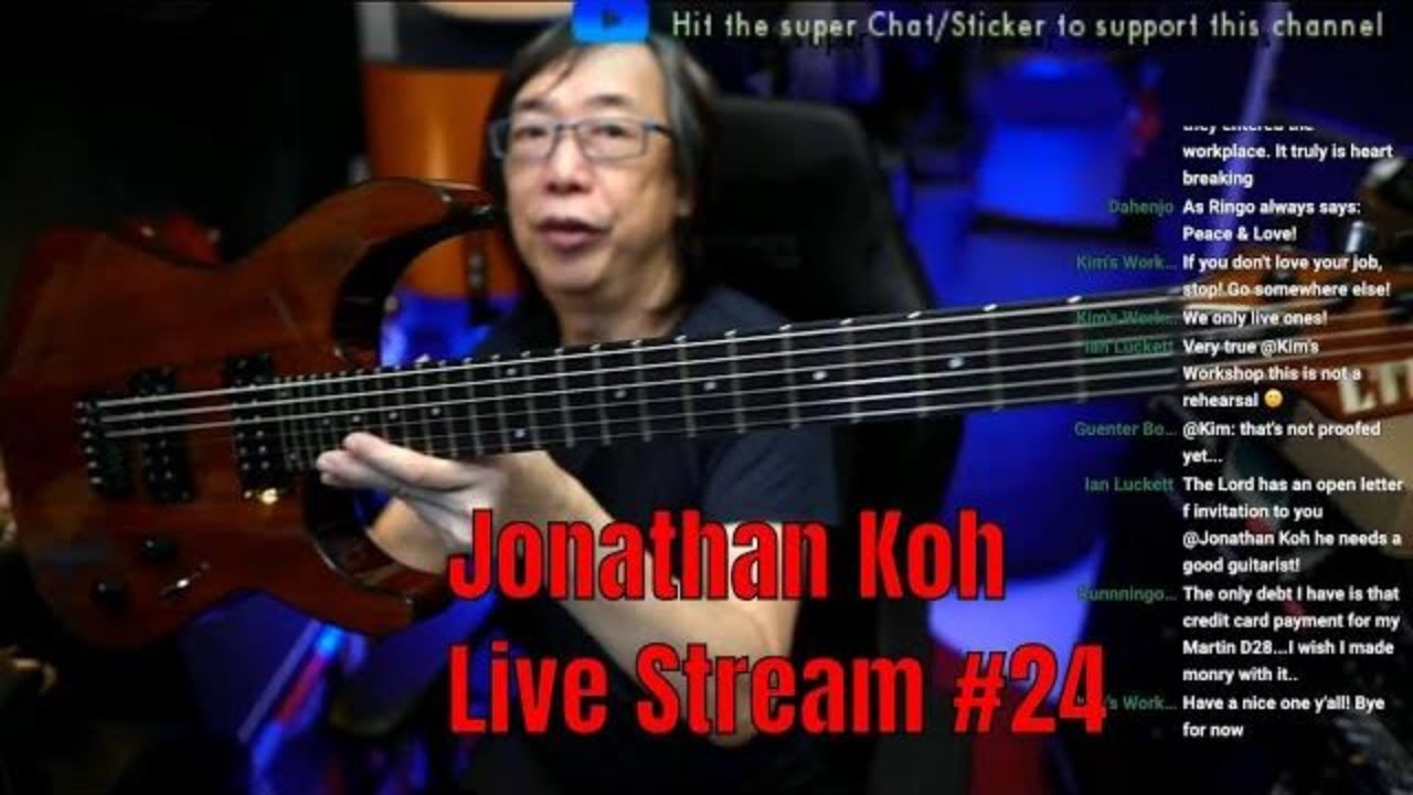 Jonathan Koh Live Stream #24