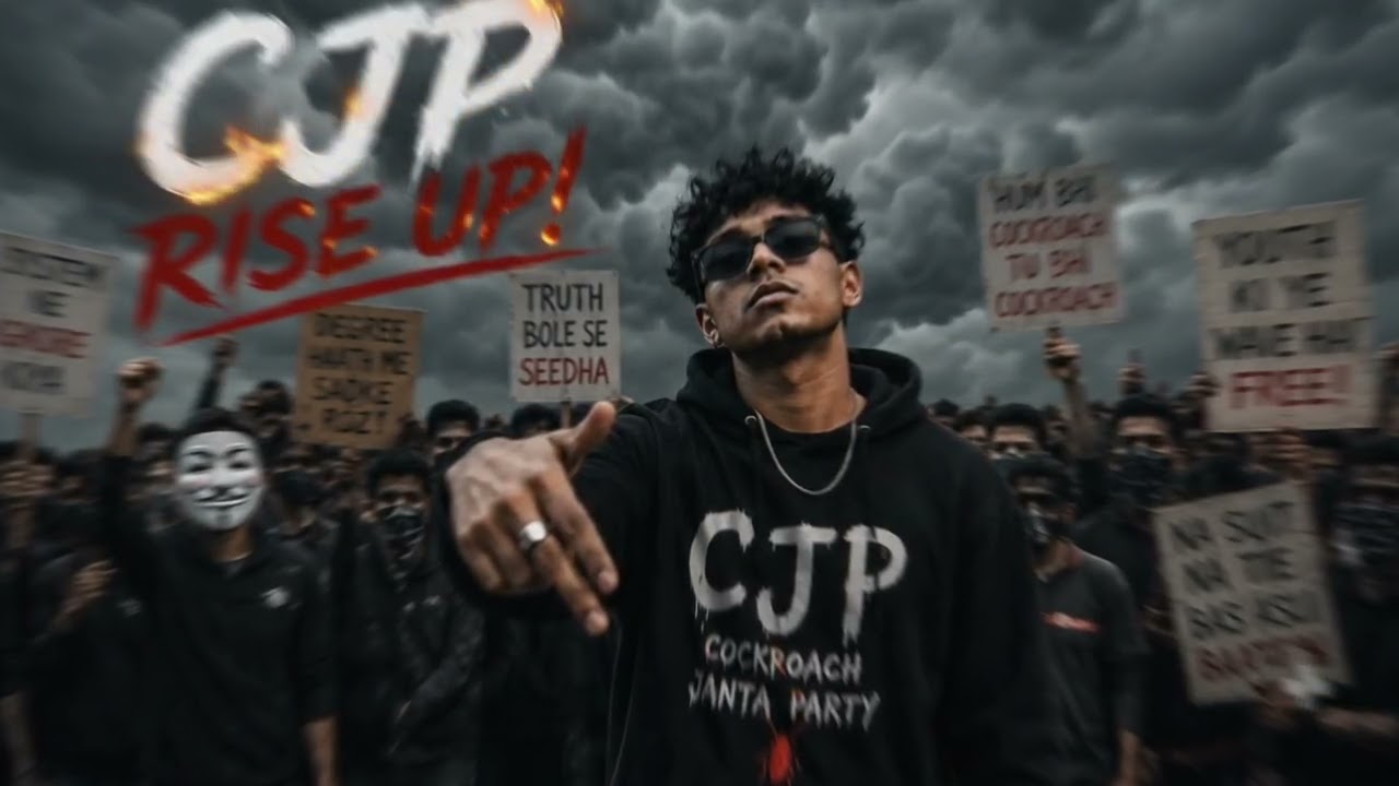 CJP- Cockroach Janta Party | RockRoj | New Hindi Rap Song