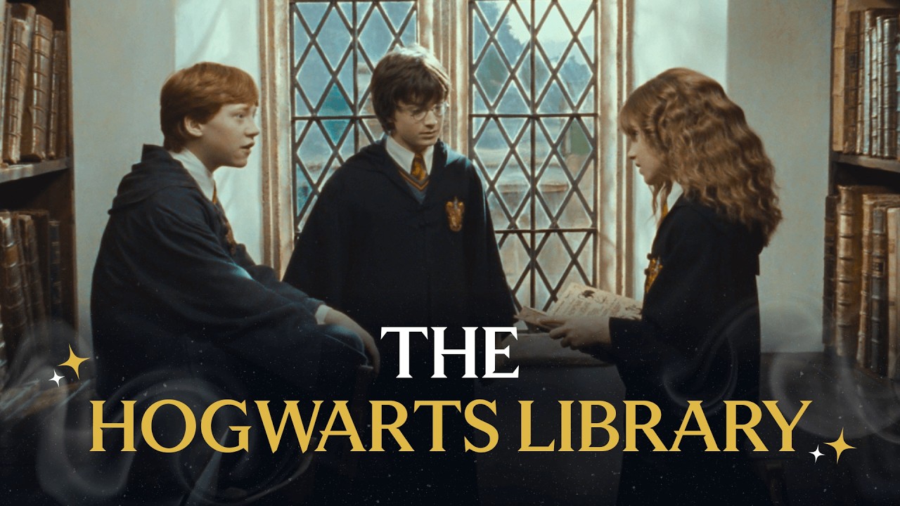 Every Library Scene | Compilation | Harry Potter