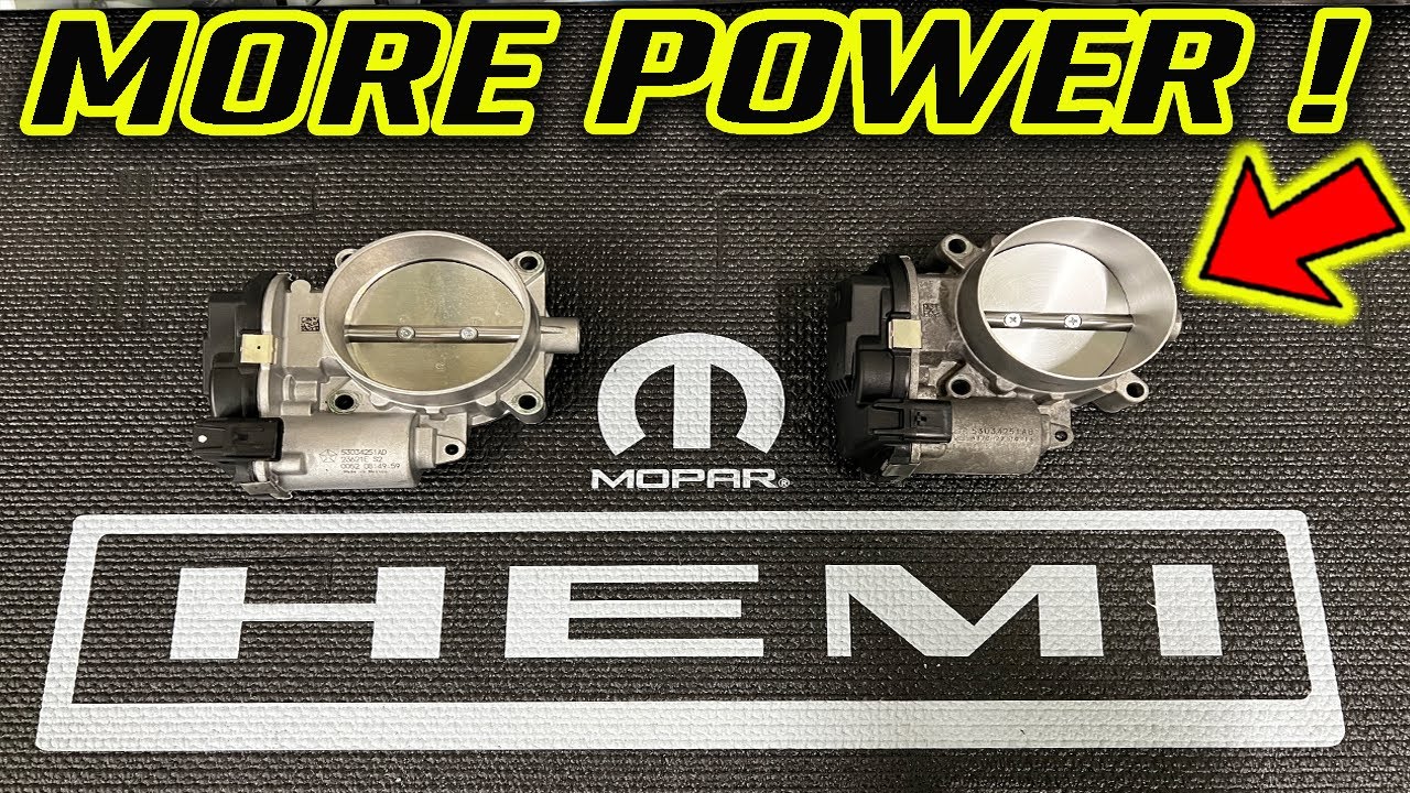 Корпуса дроссельной заслонки HEMI TRUE BORE объемом 5,7 л и 6,4 л возвращаются