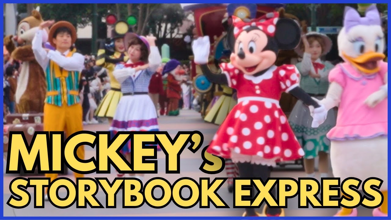 Mickey's Storybook Express Parade at 🇨🇳 Shanghai Disneyland