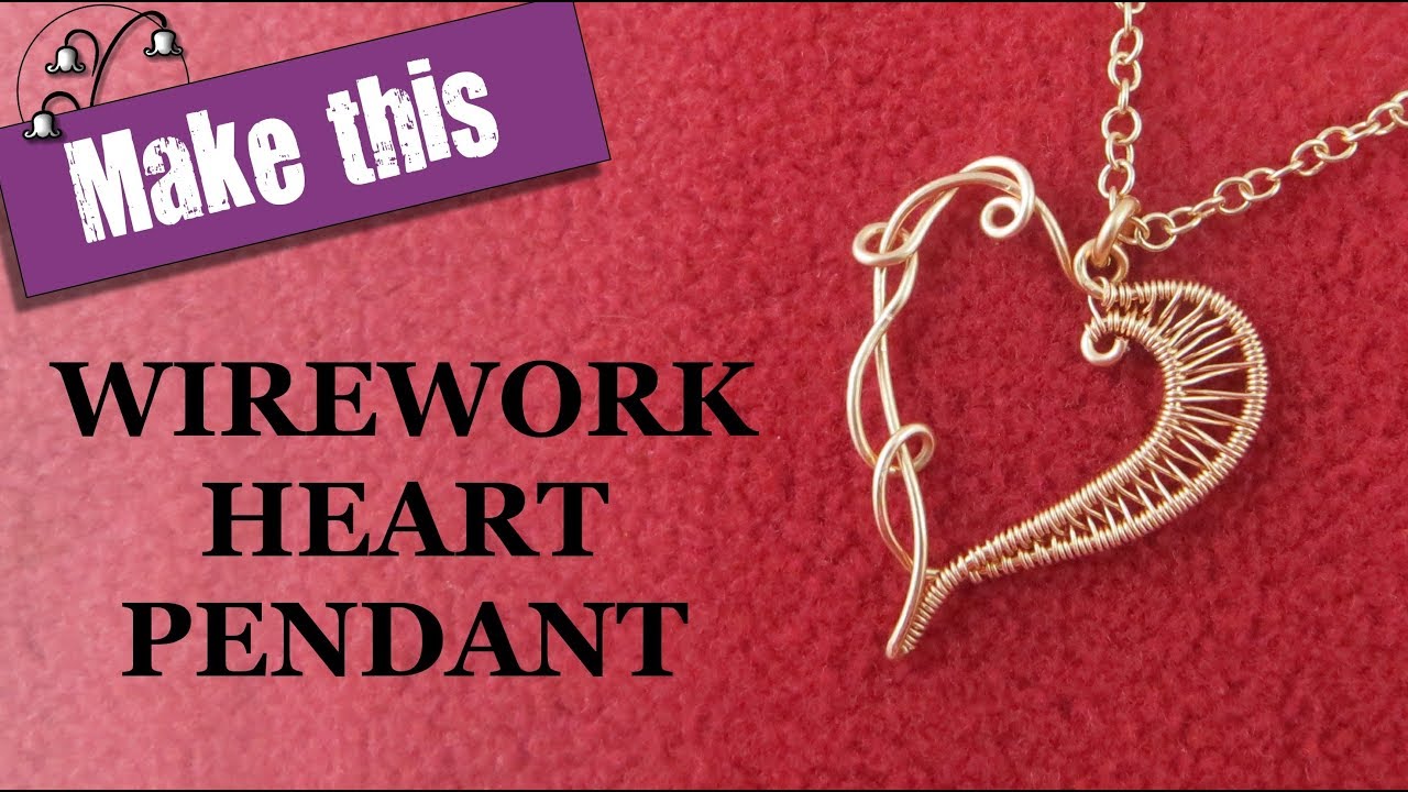Wirework Heart Pendant