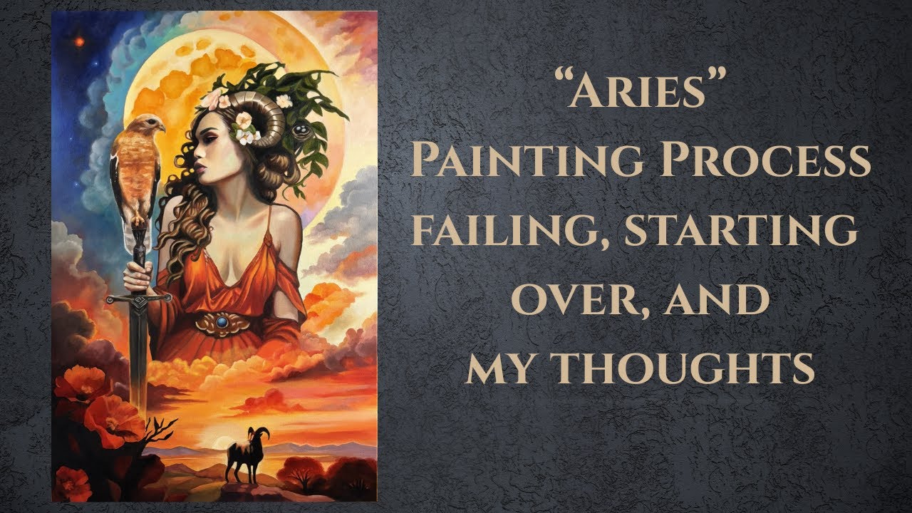 Painting Process in Oil and My Thoughts// 