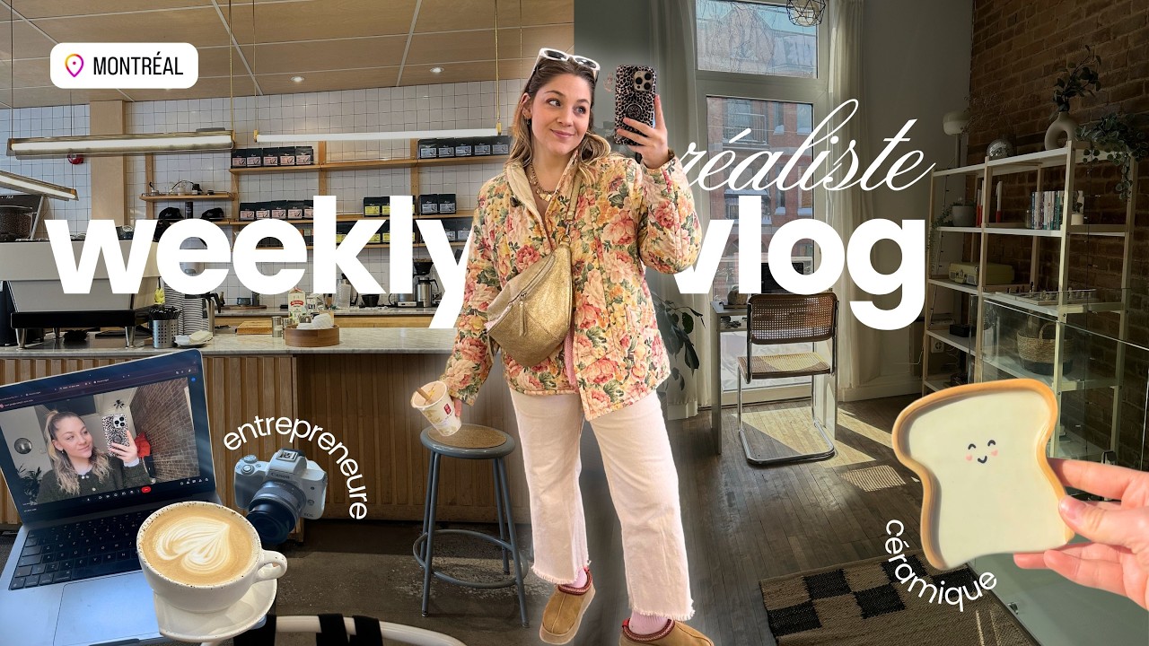 Trouver l'équilibre dans sa vingtaine : entre vie pro et perso ☕️ | REALISTIC VLOG