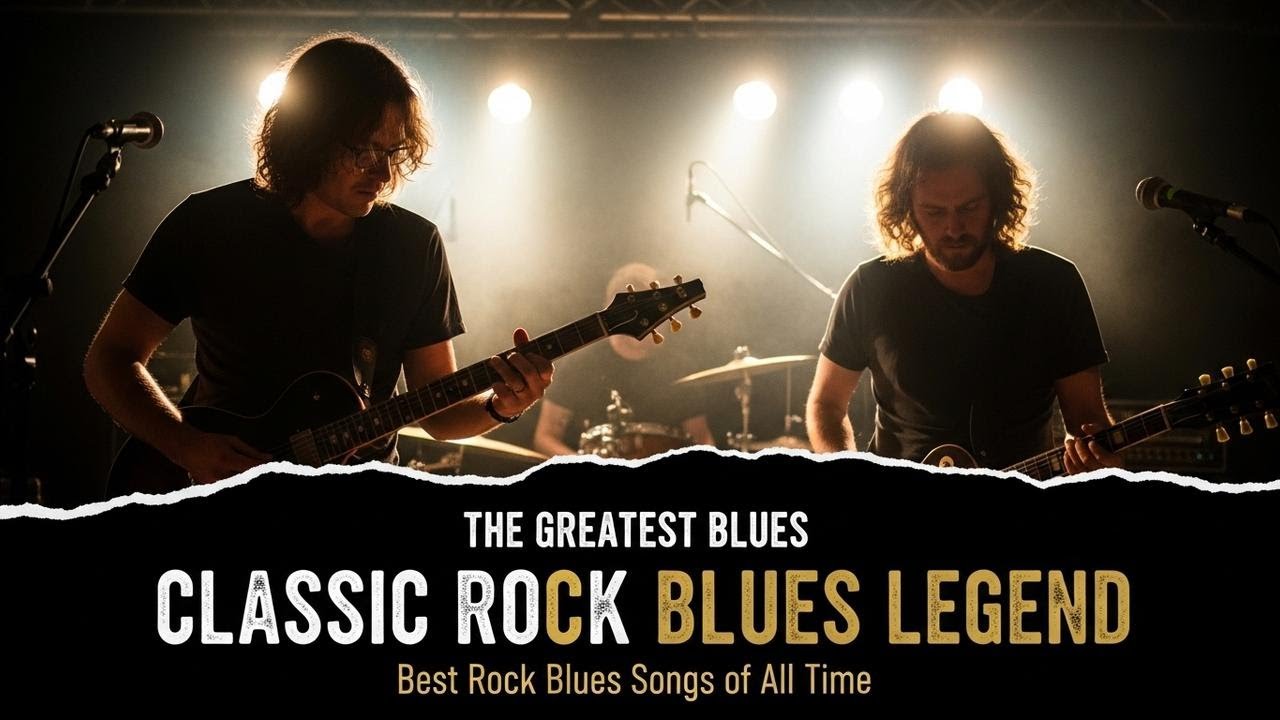 Jimi Hendrix, Eric Clapton, BB King, Muddy Waters, ZZ Top – Timeless Electric Guitar Blues