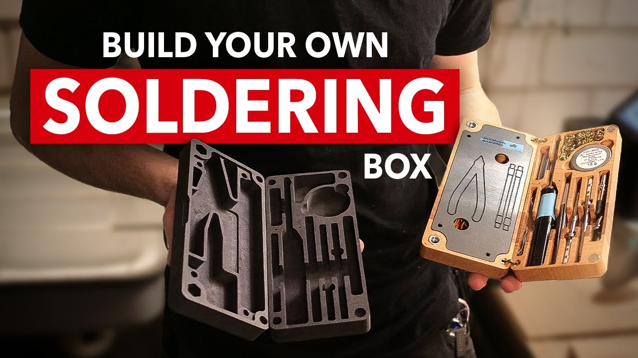 Build Your Own Pinecil Soldering Box | Shaper Origin Project