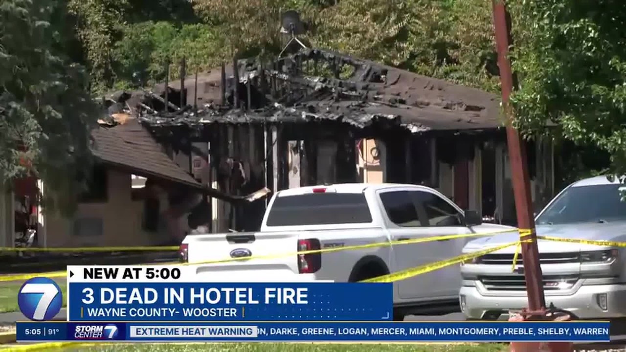 3 dead after five-alarm fire at Ohio hotel | WHIO-TV