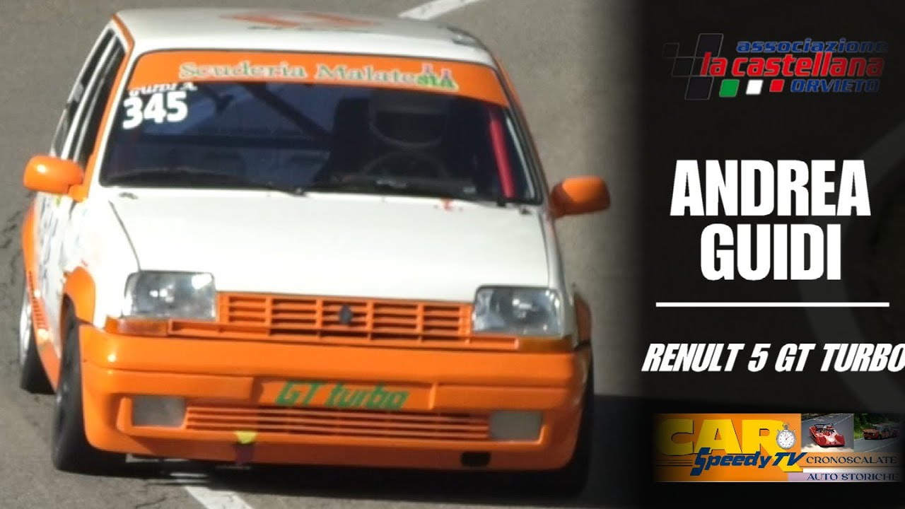 Cronoscalata della Castellana 2024 || Andrea Guidi || Renault 5 GT Turbo