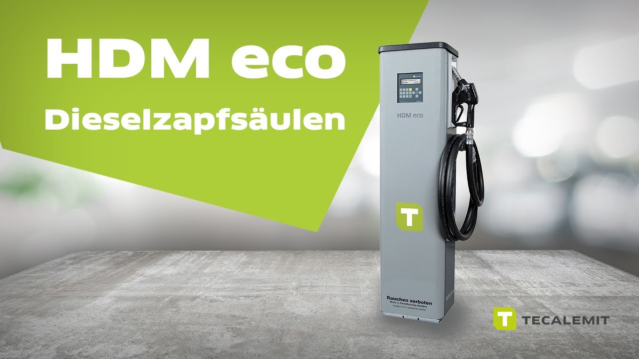 TECALEMIT Dieselzapfsäule HDM eco | Tutorial