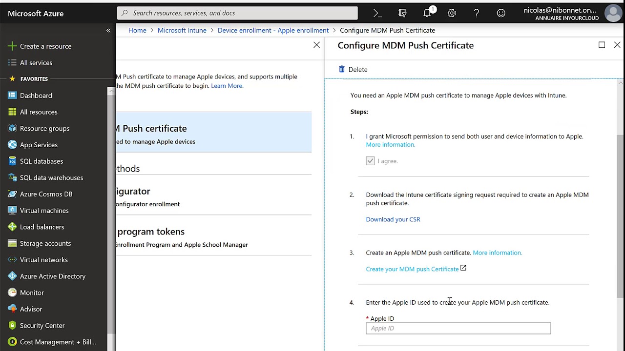 Renew IOS Certificate into Intune