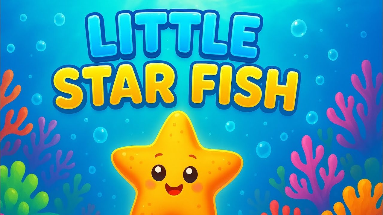Little star fish poem for kids,👶