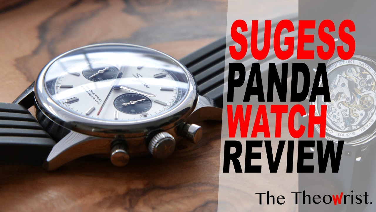 Sugess Panda Chronograph ST1901 Review (40mm) &ndash; Is this the Best Panda Dial Chronograph Watch?