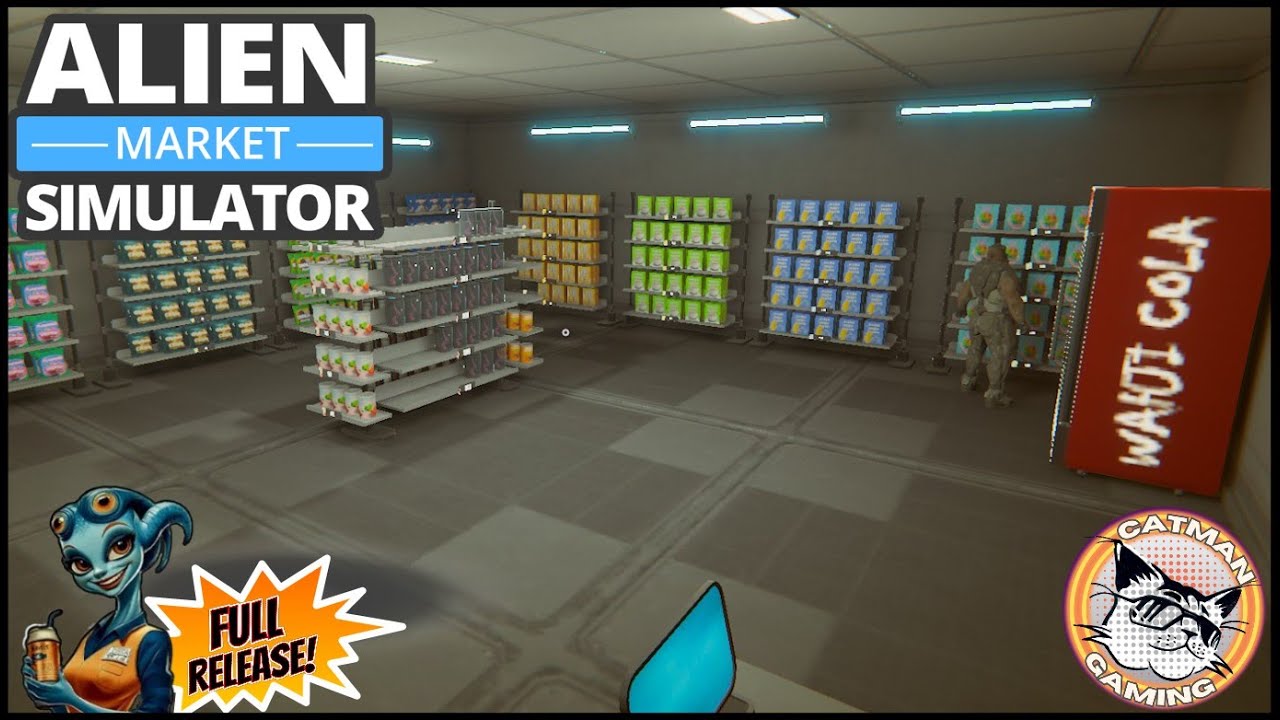 🔴Upgrading Shop & Warehouse! | Alien Market Simulator 1.0 | Full Release