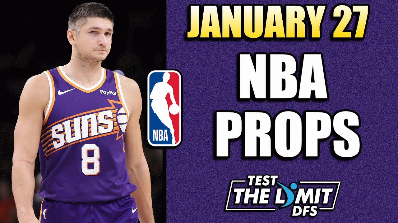 Top 5 Best NBA Player Prop Picks Today! | Tuesday 1/27/2026