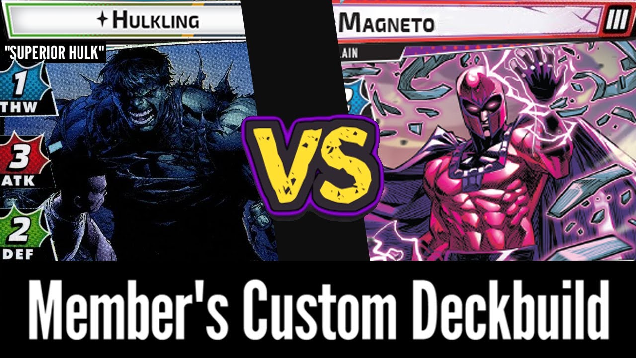 Superior HULK vs Expert MAGNETO | Marvel Champions Playthrough | Aggression Hulkling