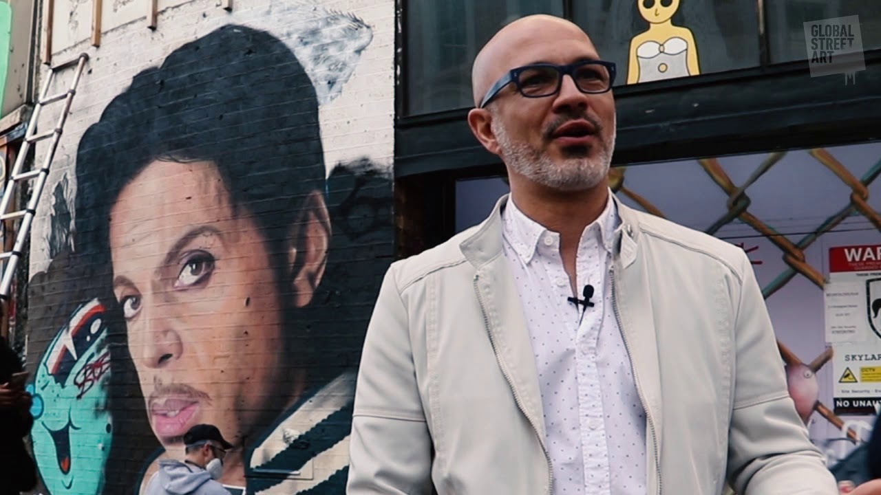 PRINCE mural - Akse_P19 & Afshin Shahidi - Rivington Street