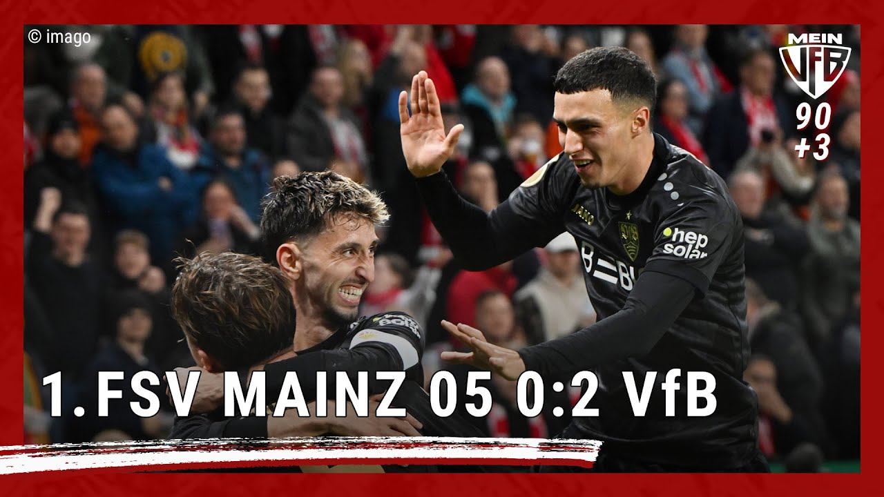 Eine Runde weiter 🏆 | 1. FSV Mainz 05 0:2 VfB | MeinVfB 90plus3 ⚪🔴