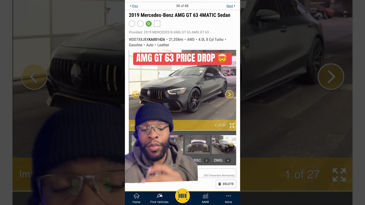 Price drop on AMG GT 63      