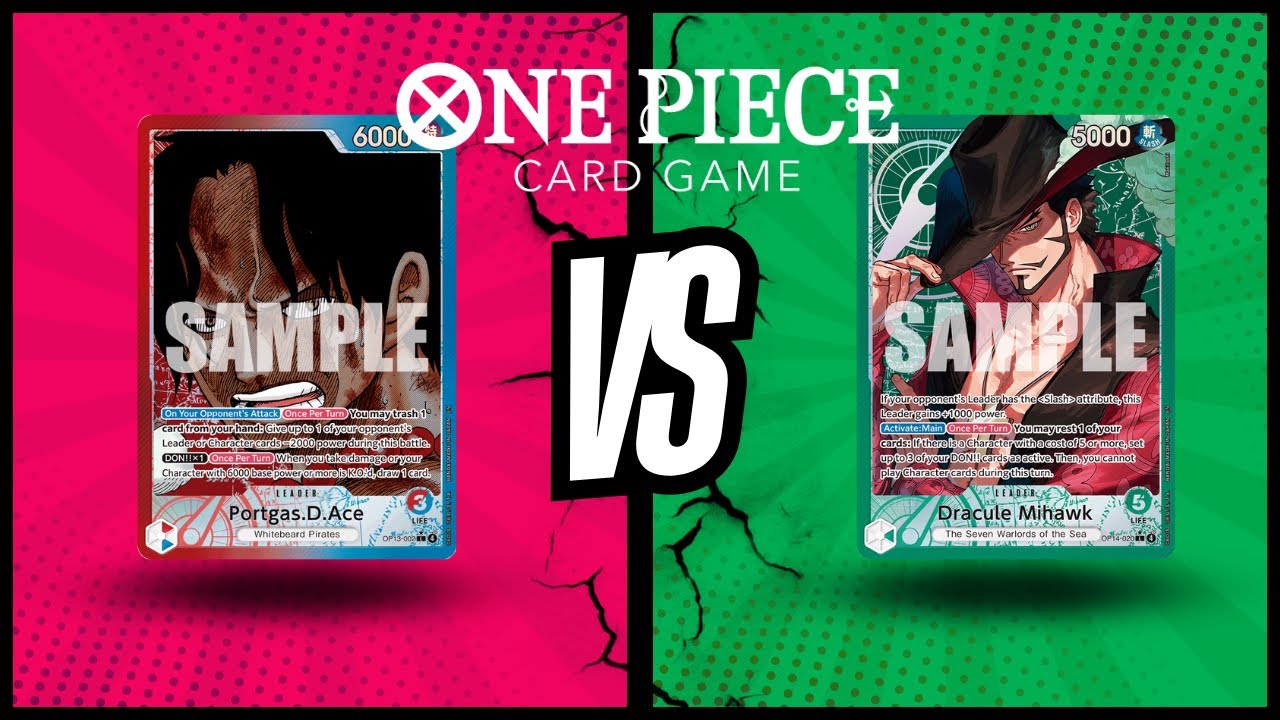 POV You Suck At The Game: OP-14 U/R Ace vs Mihawk Round 2