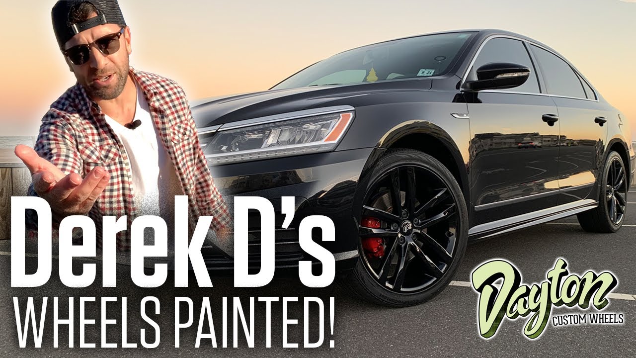Derek D Gets His Wheels Painted!
