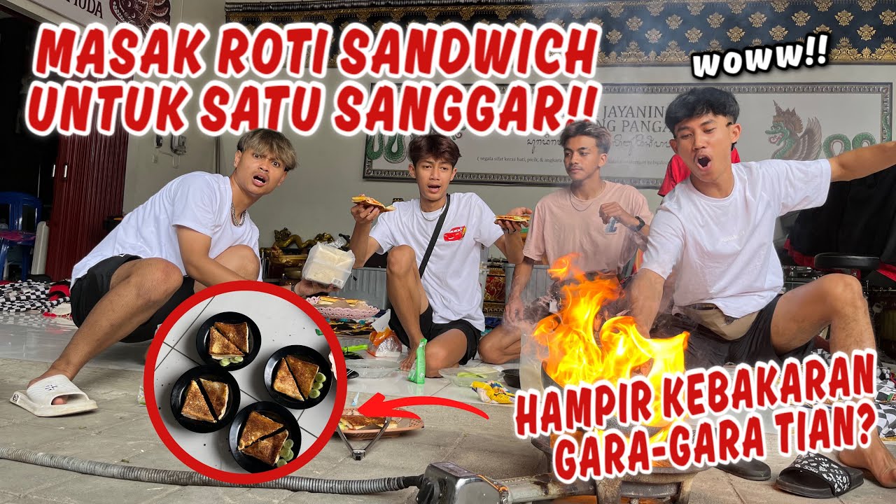 BEGINI JADINYA KALAU KUSUMAWARA BIKIN MAKANAN !! Auto gosong semua.