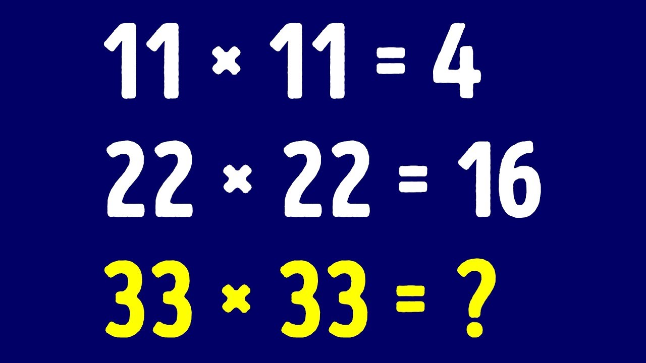 31 Simples acertijos matemáticos