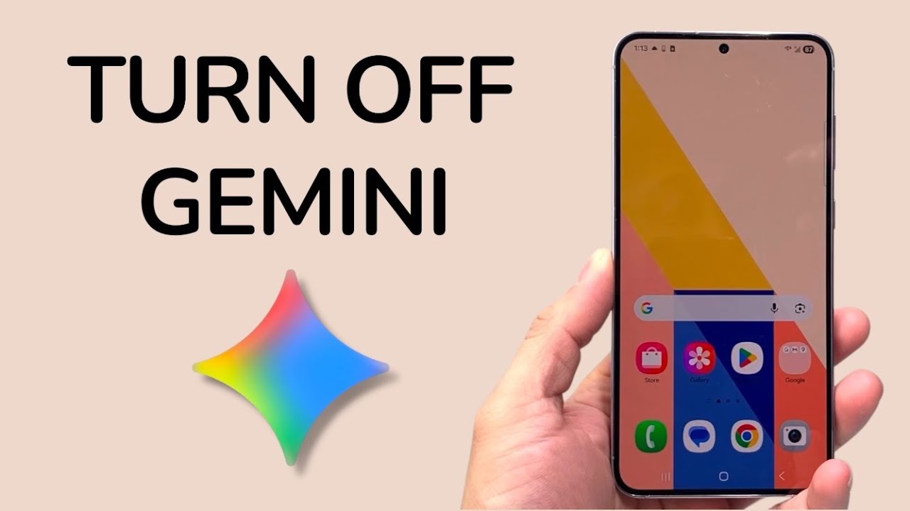 How To Turn Off Gemini On Samsung Phone