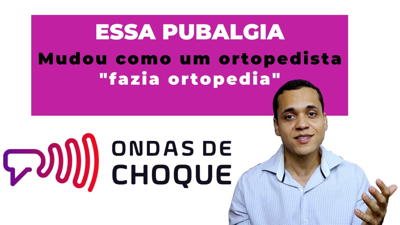 Essa pubalgia fez um ortopedista mudar a forma de “fazer ortopedia”