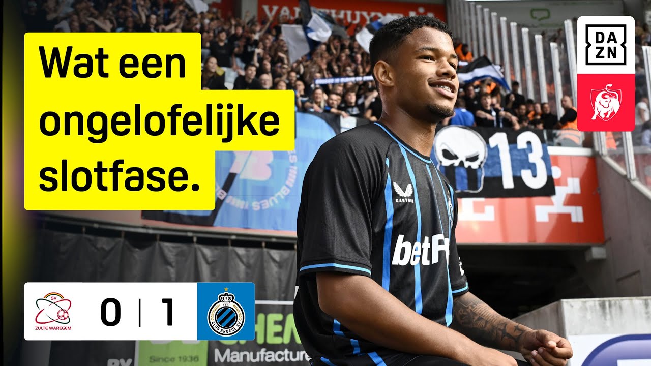 Shandre Campbell geeft Club Brugge de overwinning in minuut 92! 🔵⚫️ | Zulte Waregem - Club Brugge