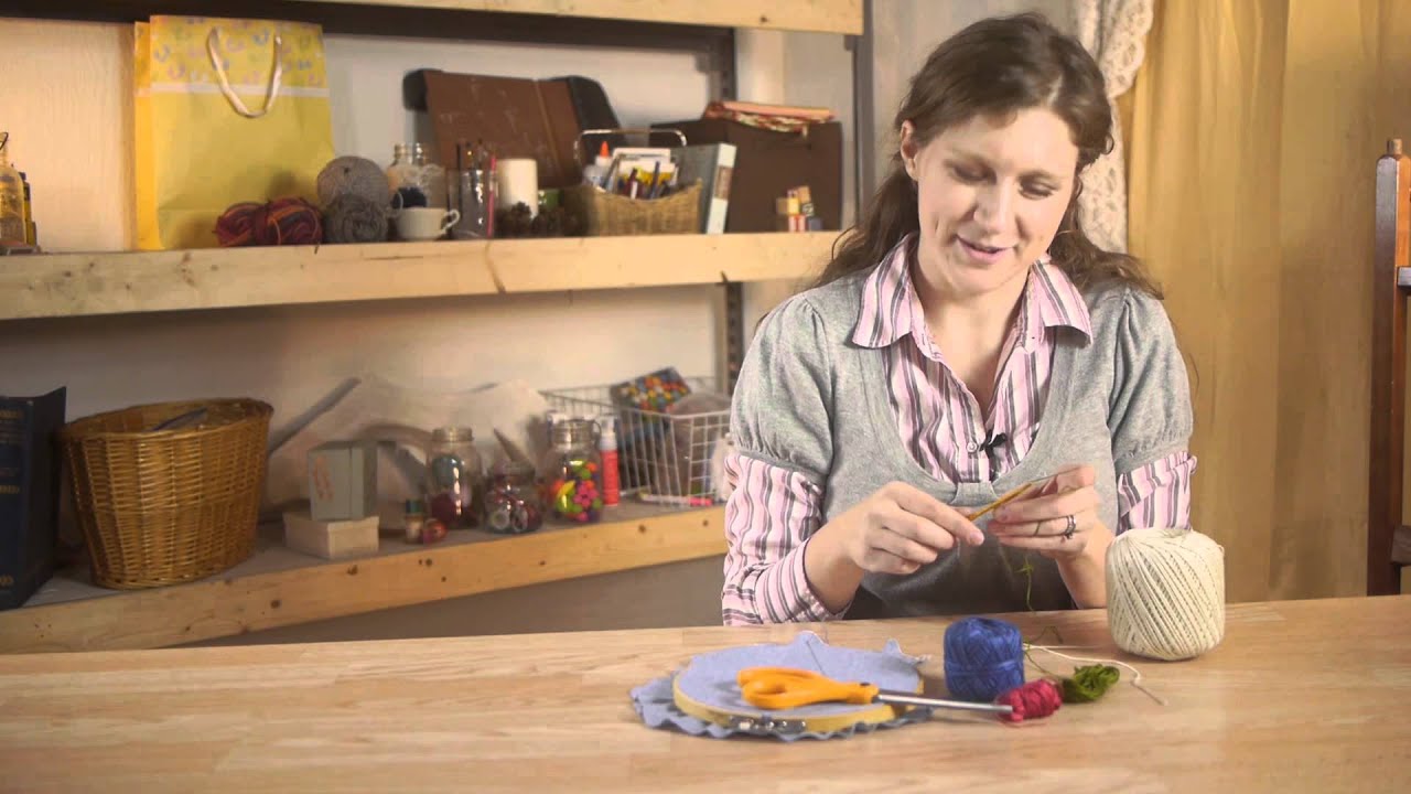 How to Use Perle Cotton or Embroidery Floss Instead of Crochet Thread : DIY Crafting