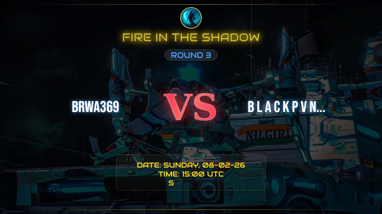 Match 2 | BRWA369 vs B L A C K P V N K• | FITS | Round 3 | Shadow Community