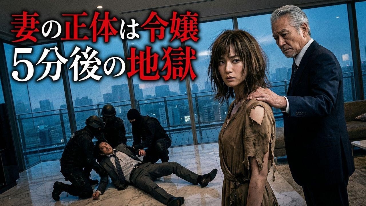 【感動】無能と蔑み妻の髪を切った夫。5分後、50人の警護隊が現れ…