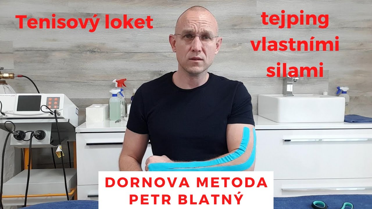 Tenisový loket - jak na tejpování vlastními silami