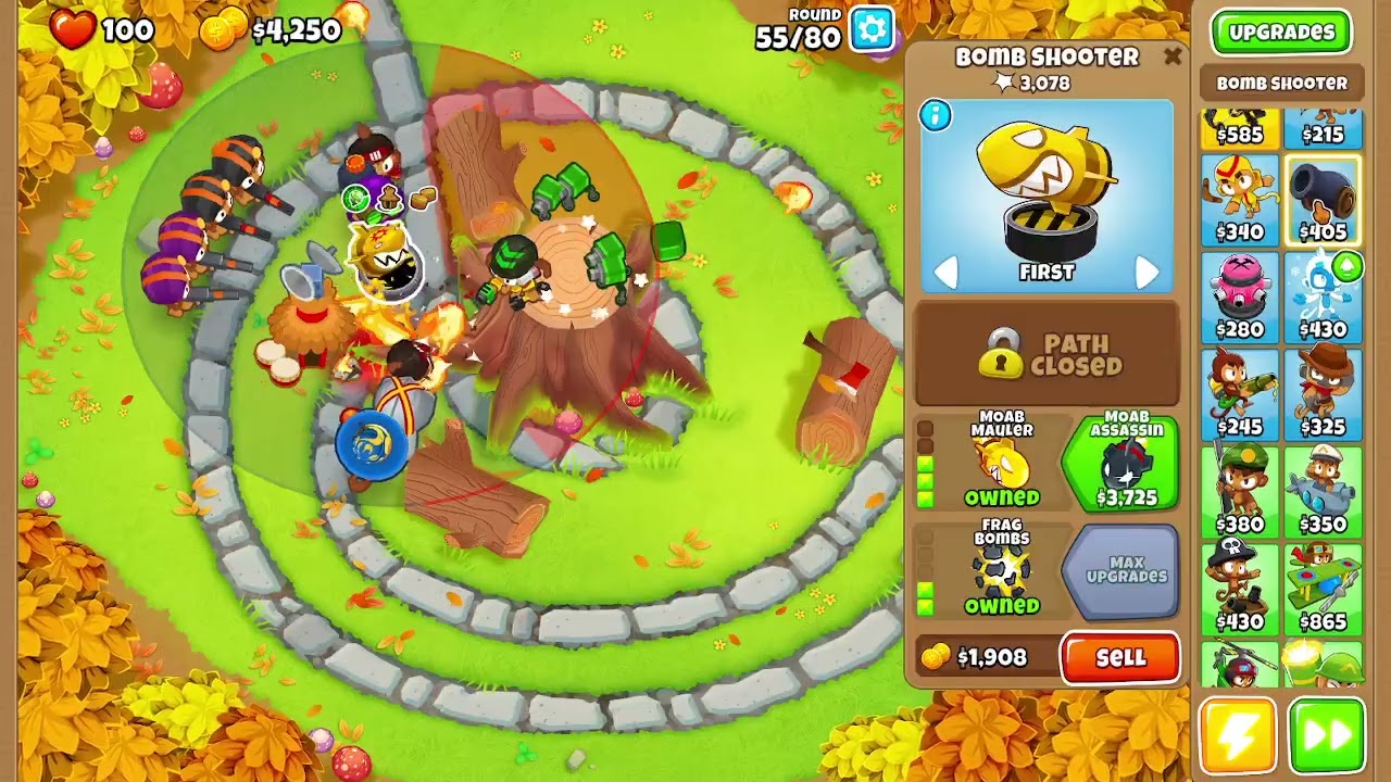 BTD 6 Tree Stump HARD