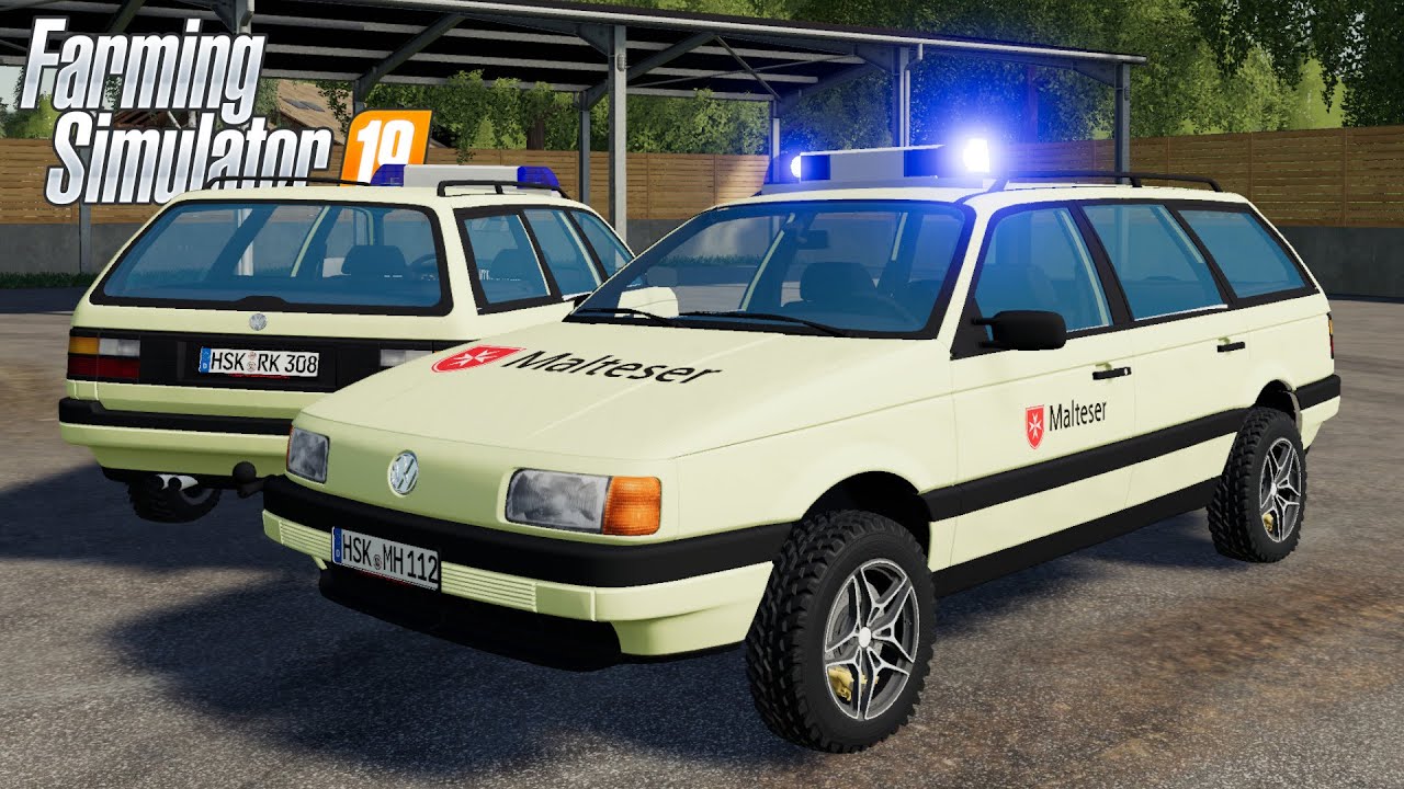 FS19 - Volkswagen Passat B3 Syncro 4x4 - Car mod for Farming Simulator 2019