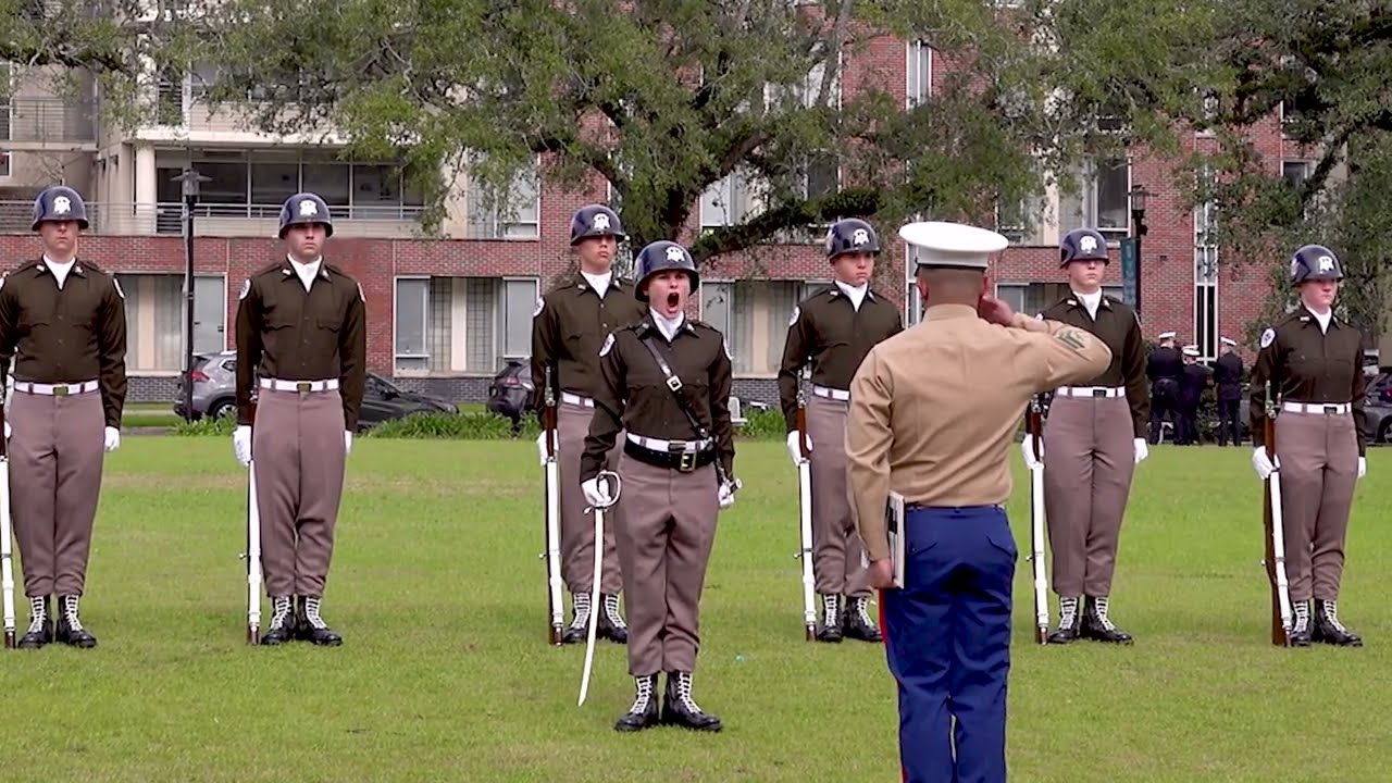 Texas A&M Fish Drill Team '26 Squad Armed Basic @ Tulane University - Feb 17, 2023
