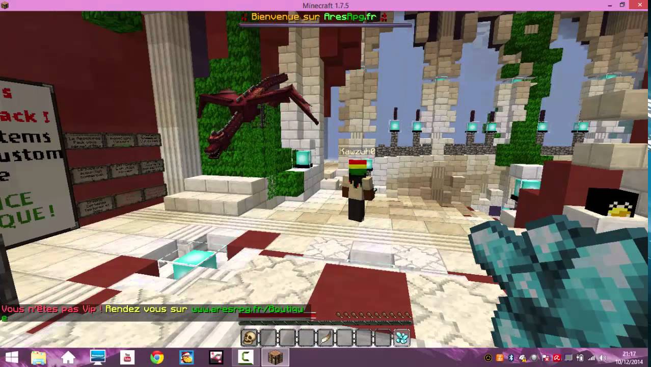 presentation d'un serveur mmorpg francophone