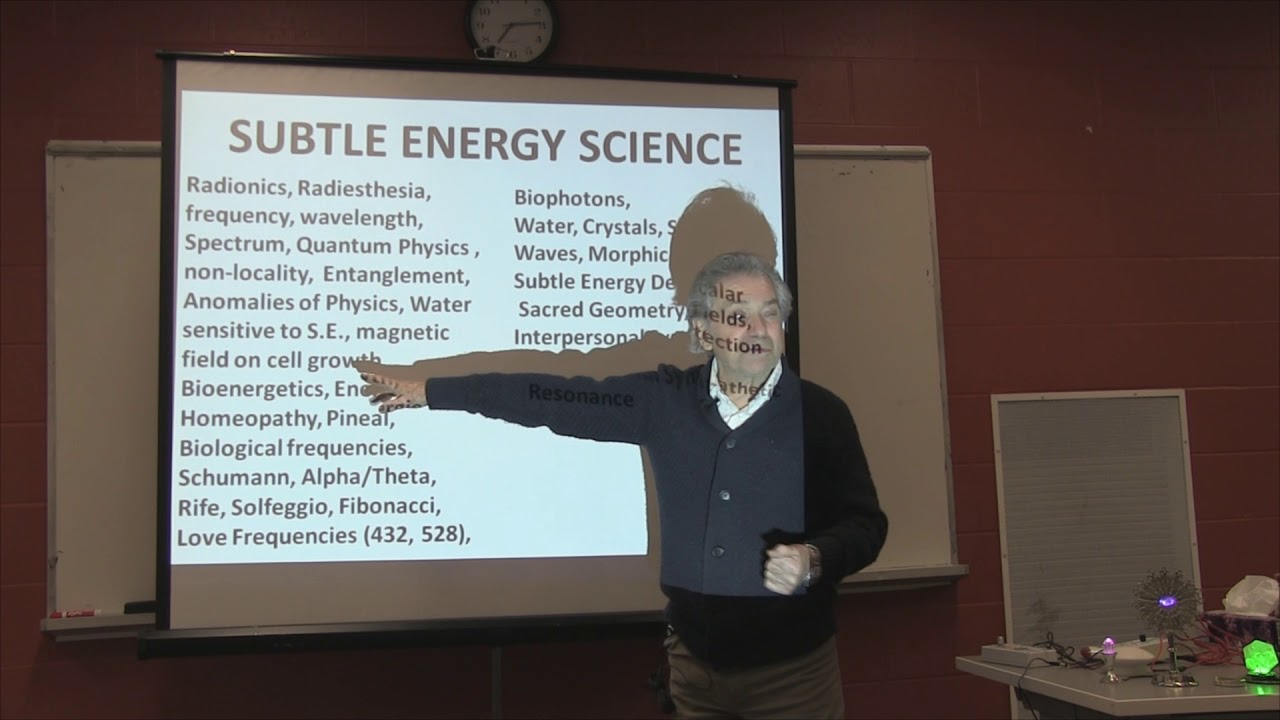 Dr. John Stewart presentation - Subtle Energy, Bioenergetic Healing, Radionics & Radiesthesia