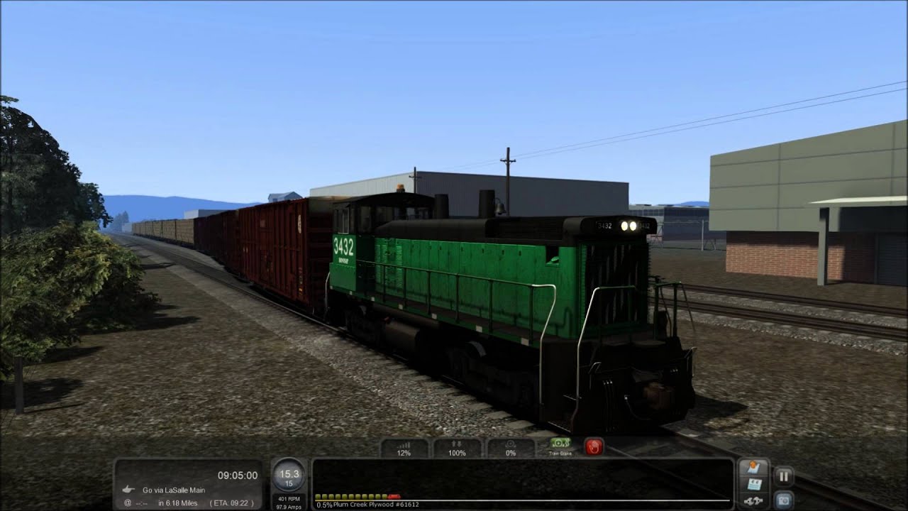 Train Simulator 2013 - EMD SW1500 Switcher Burlington