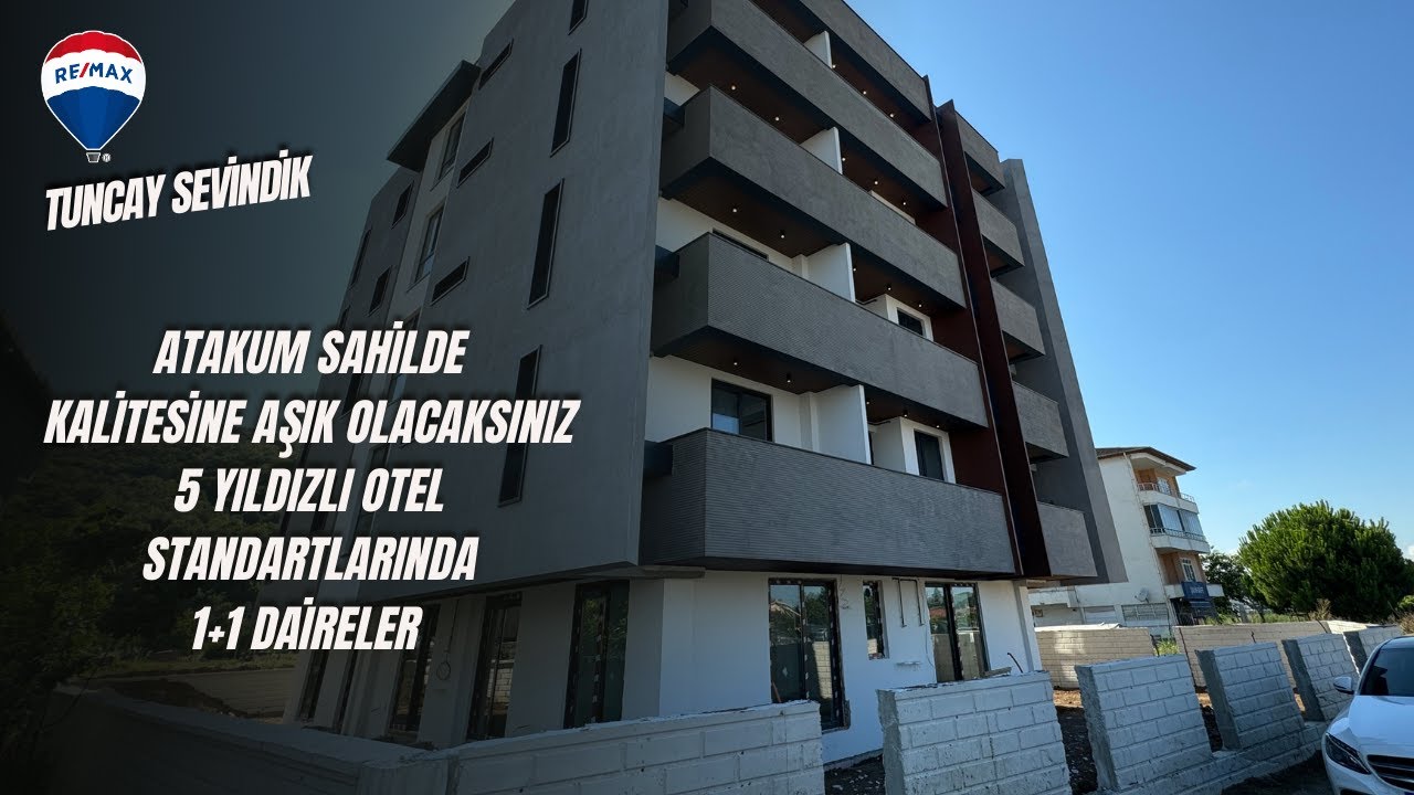 ATAKUM SAMSUN SAHİLDE / 5 YILDIZLI OTEL KALİTESİNDE 1+1 DAİRELER
