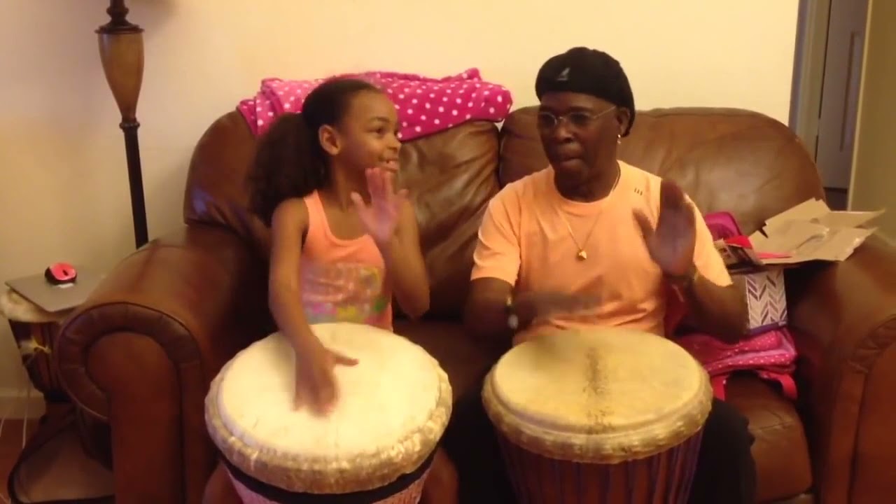 Nasira Keita & Dad Mamady Keita playing Macru