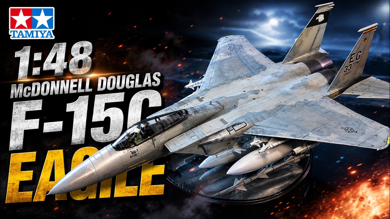 Tamiya 1:48  McDonnell Douglas F-15C Eagle: From Box to Brilliant!