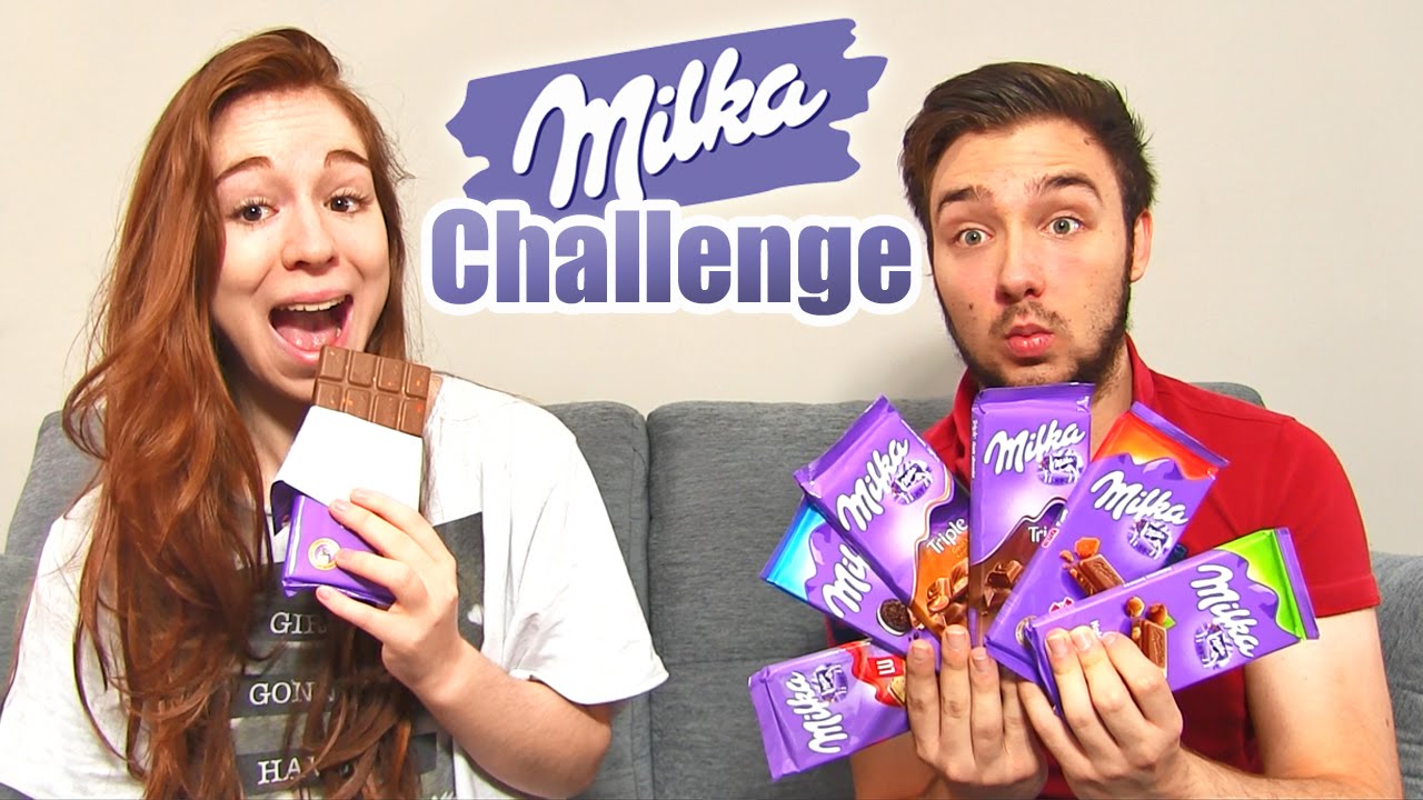 MILKA CHALLENGE EN COUPLE ! ON DEVINE A L'AVEUGLE !