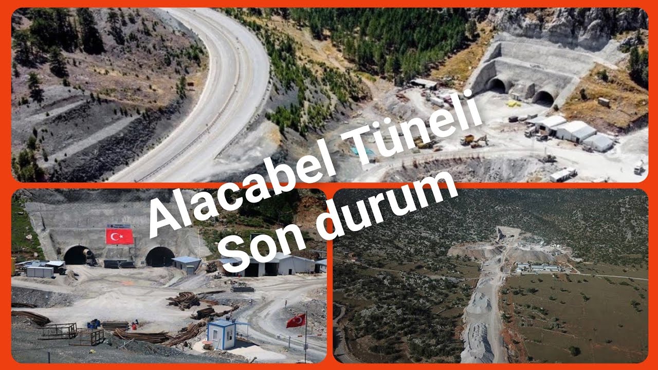Alacabel T&uuml;neli'nde Son durum 06.02.2025 #antalya #konya