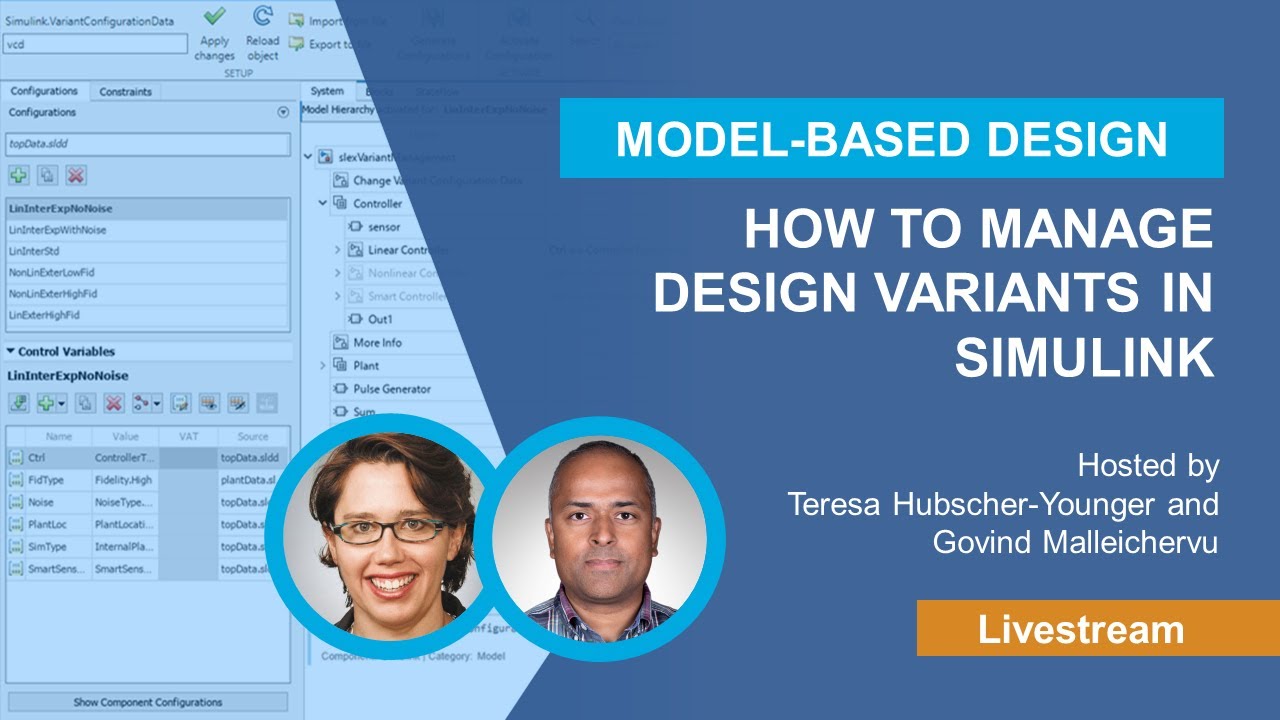 How to Manage Design Variants in Simulink