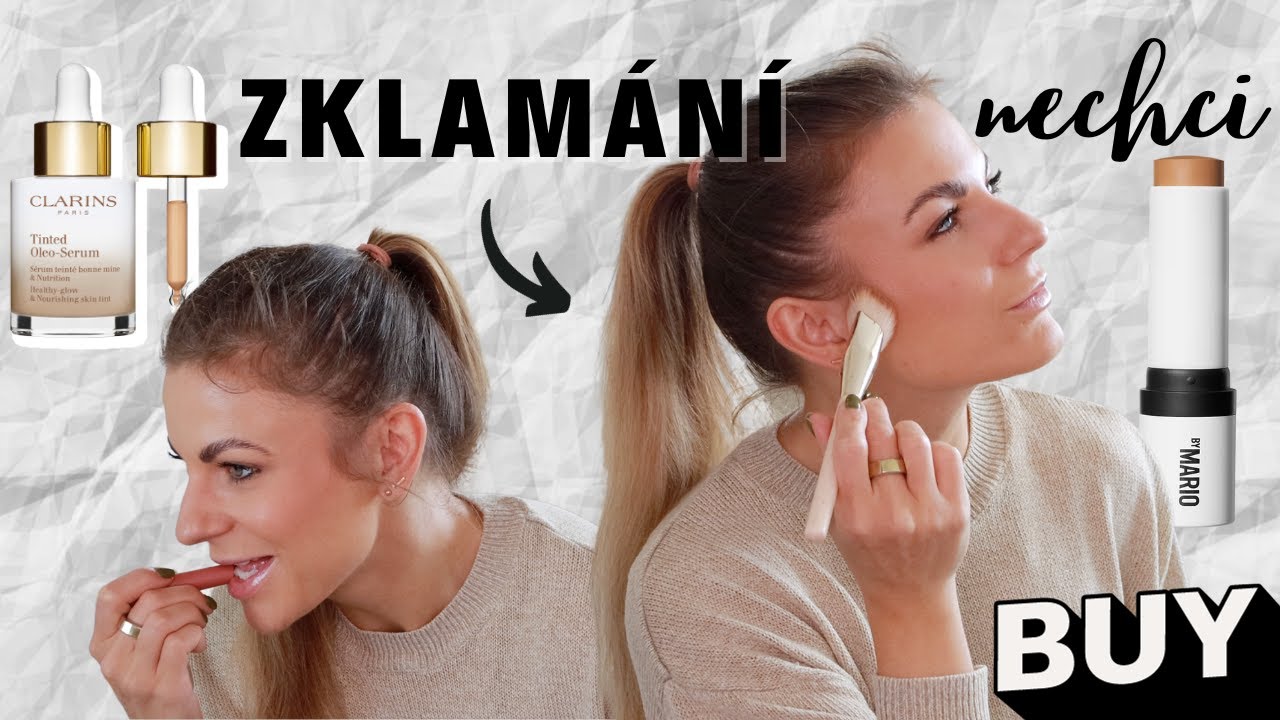 Jsem moc vybíravá? 😁 ZKLAMÁNÍÍÍ & objevy! Chanel, Clarins, Makeup By Mario...