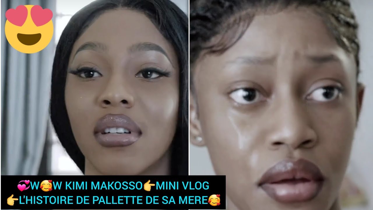 💞W🥰W KIMI MAKOSSO👉MINI VLOG👉L'HISTOIRE DE PALLETTE DE SA MERE🥰