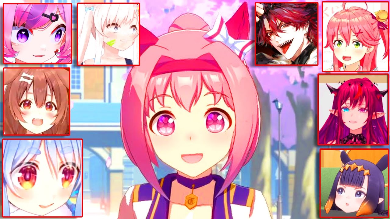 Реакция Vtubers на Хару Урару в Umamusume забавна 【ENG SUB】