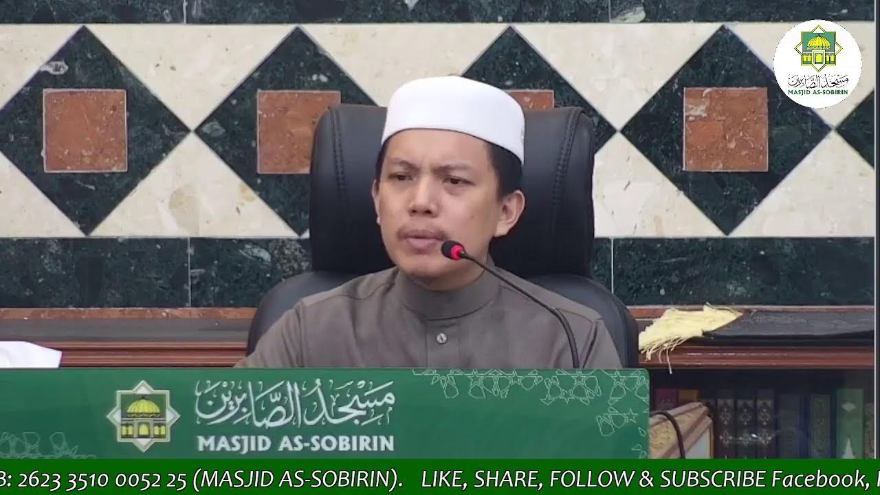 Kuliah Maghrib - Ustaz Kharul Rozikin Abd Razak - Kisah Nabi & Rasul