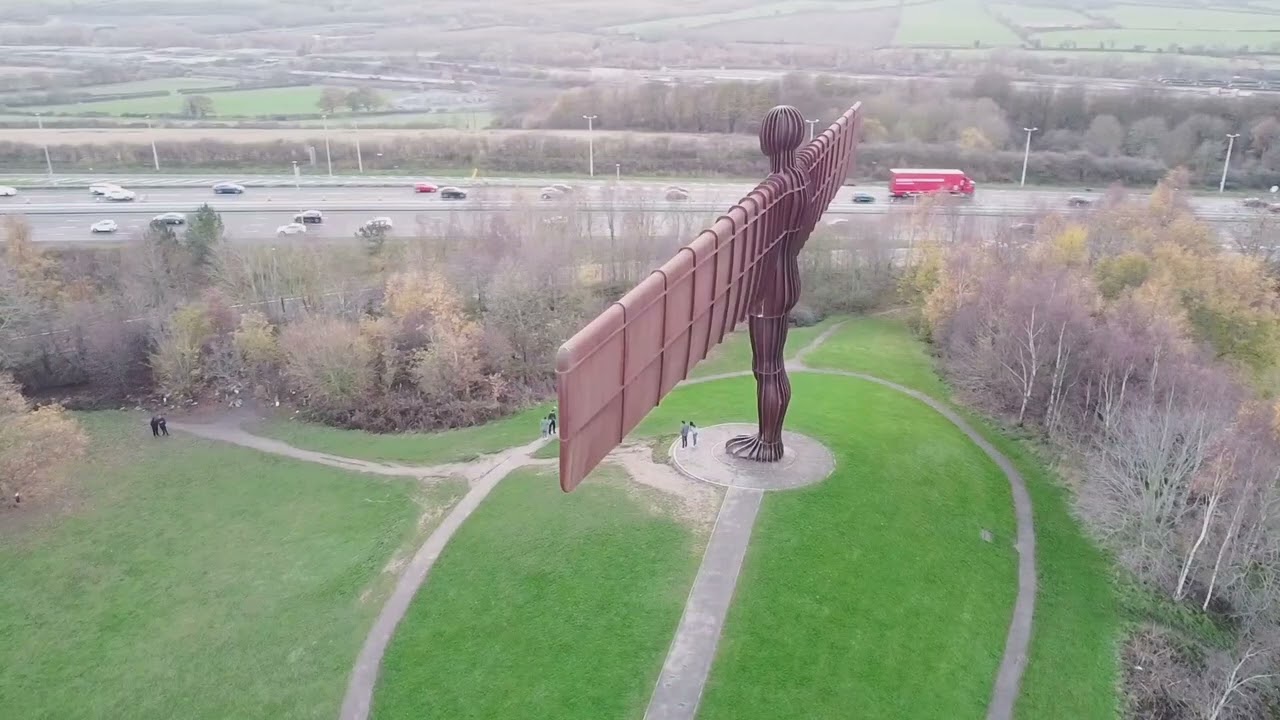The Angel Of The North. Gateshead. Newcastle 